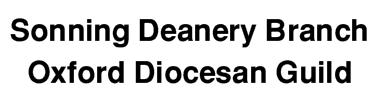 Sonning Deanery Branch of ODG